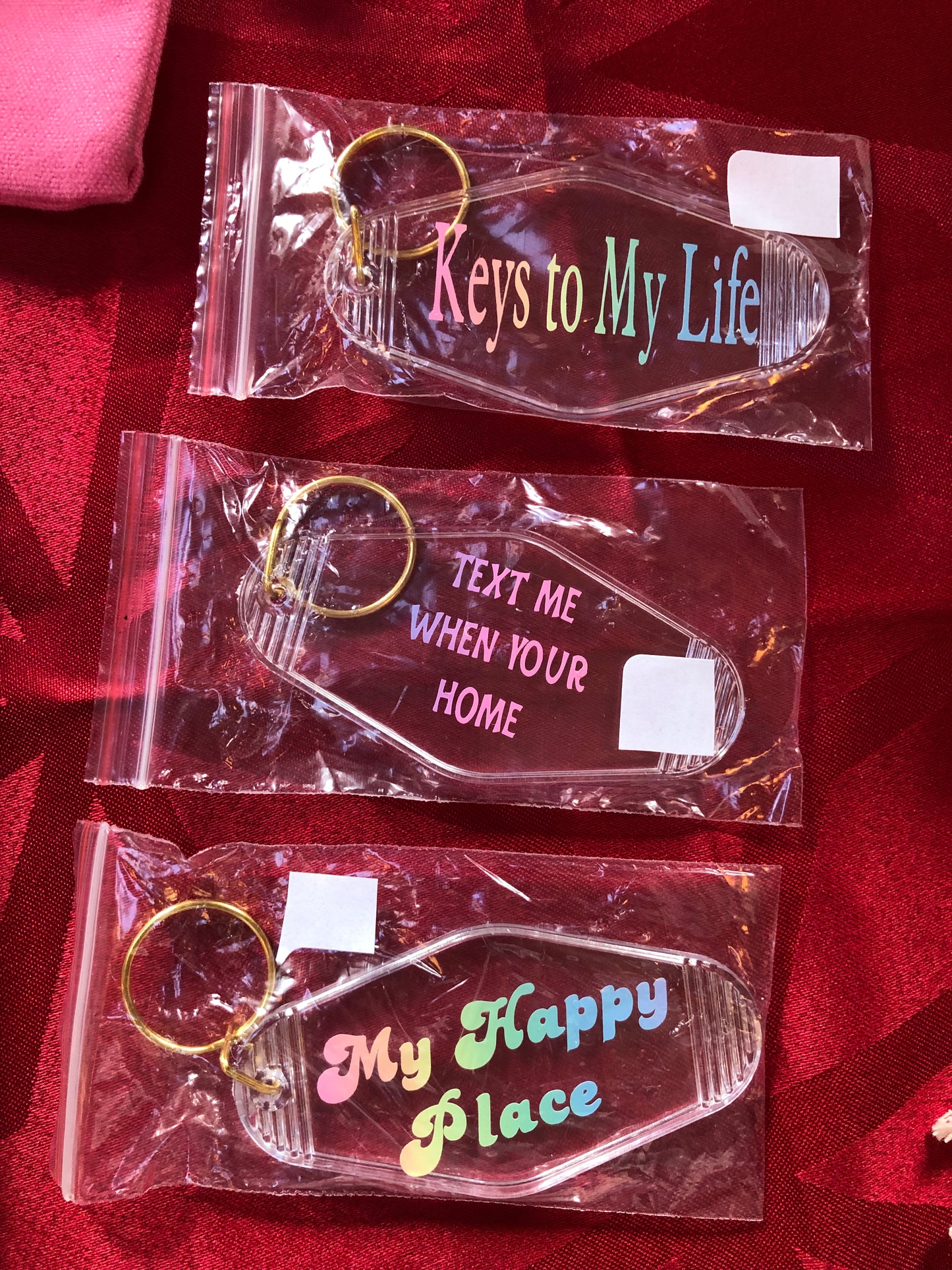 Motel Retro Keyrings