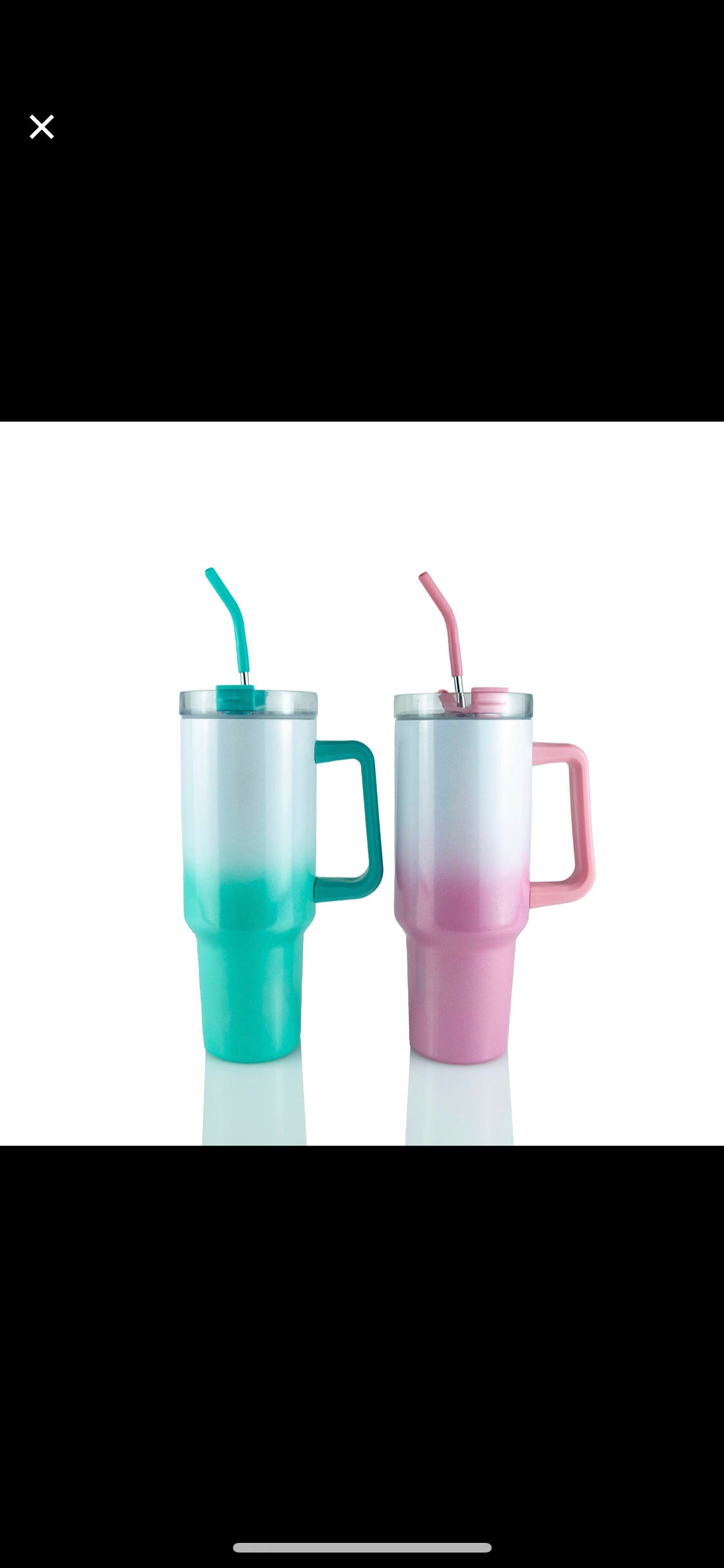 Stanley Dupe Ombré Style 40oz