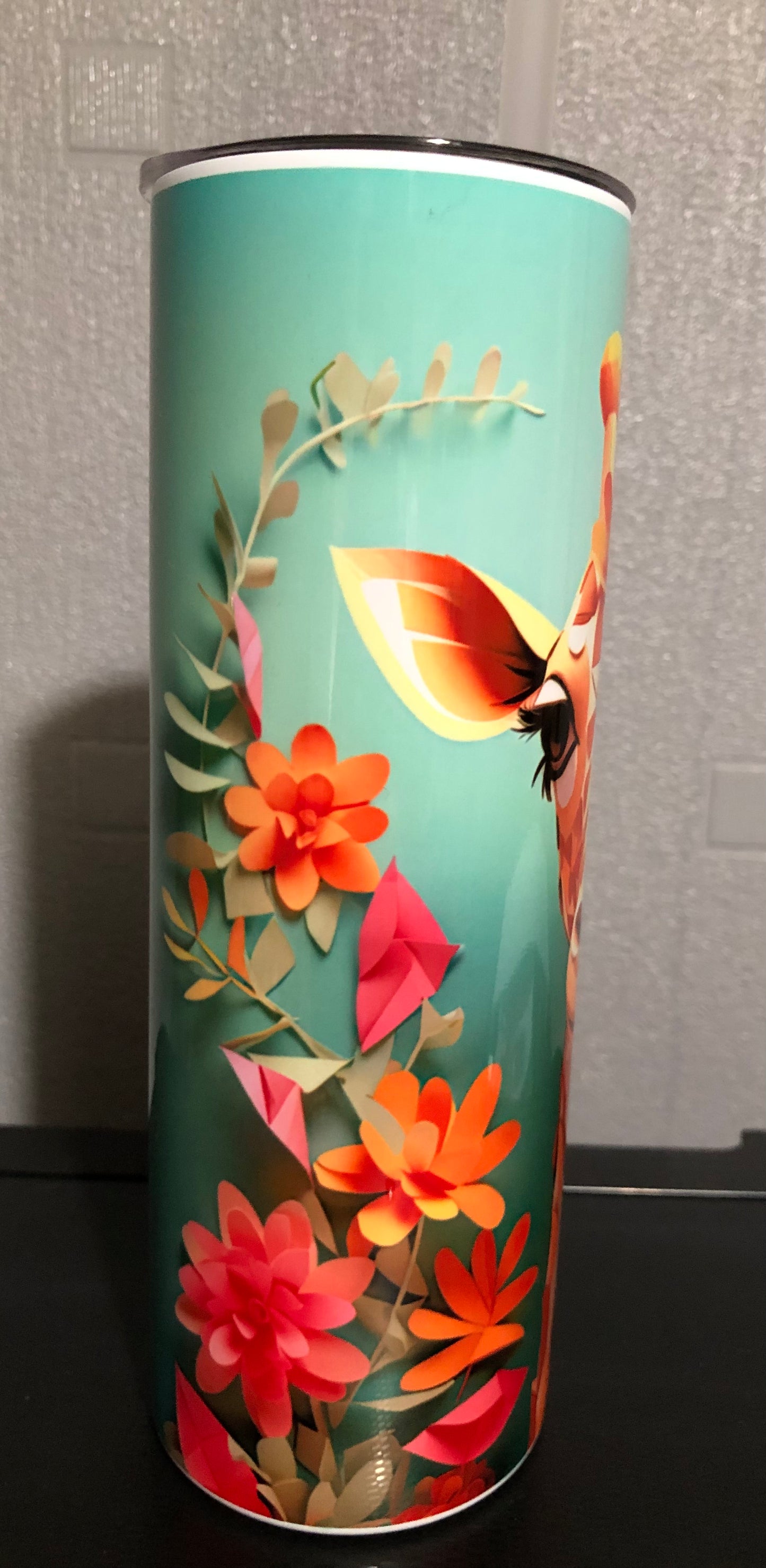 Cute Giraffe Tumbler