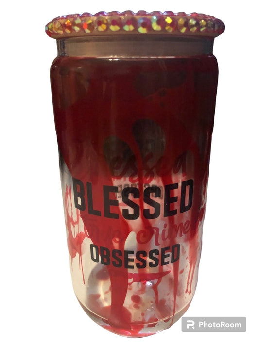 Blood Drip Libby Jar
