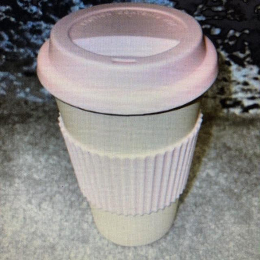 Bamboo Travel Cups Pink