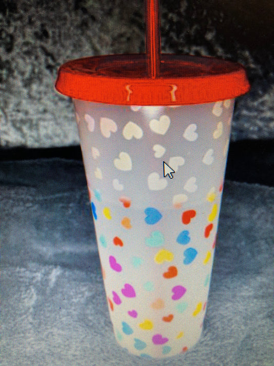 Colourful Heart Cup