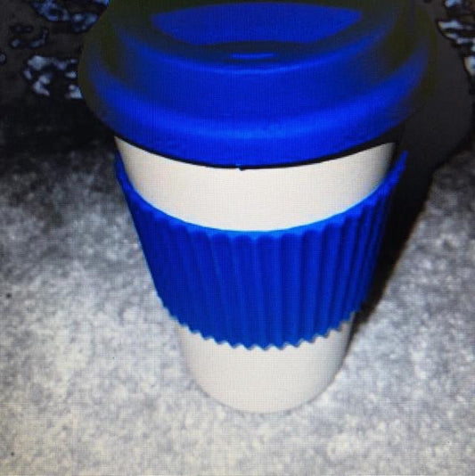 Bamboo Travel Cups Blue